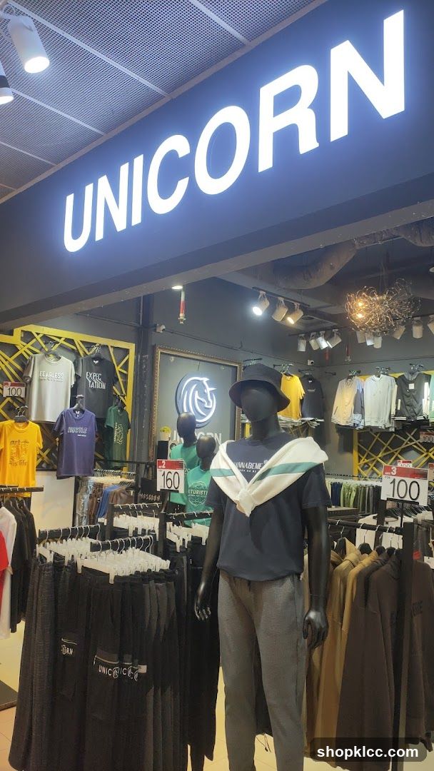 Unicorn clothing store interior
