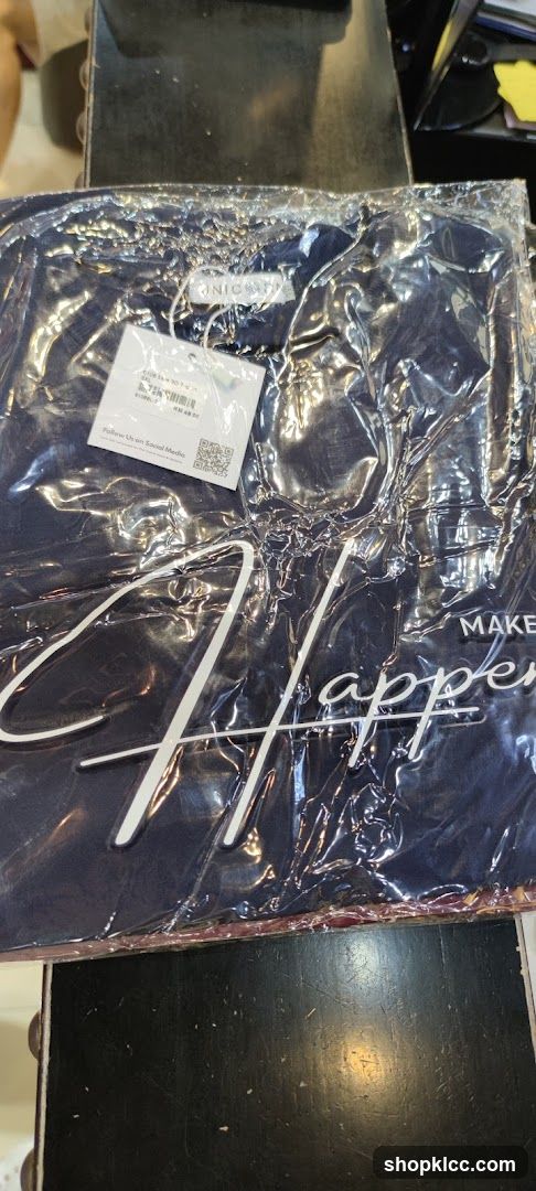 Dark Blue T-shirt with "Make Happen" text