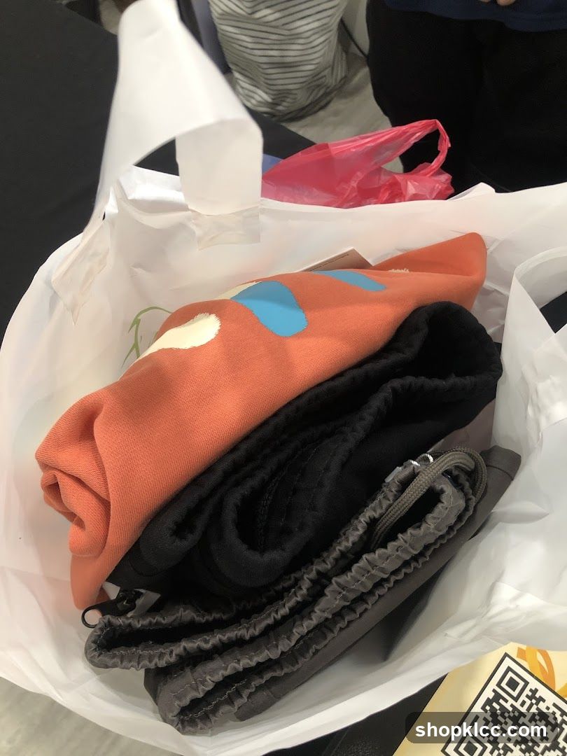 Shopping Bag with Clothes