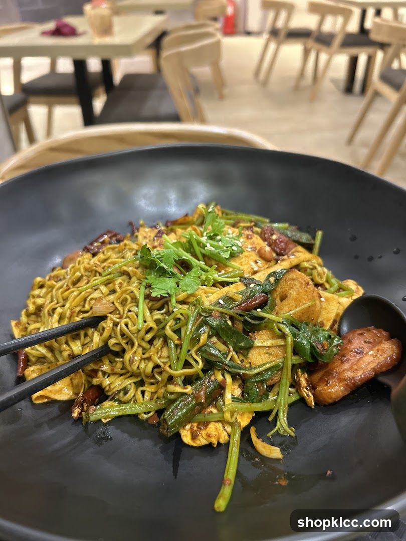Spicy Noodles with Vegetables