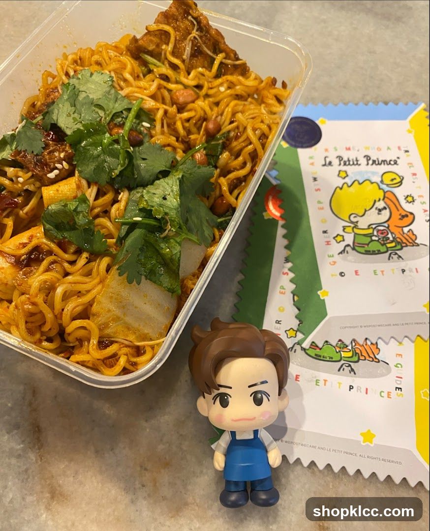 Noodles with Le Petit Prince Merchandise