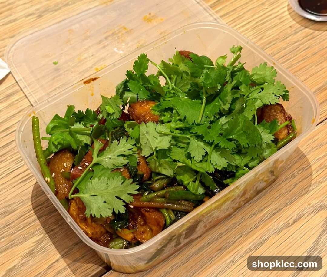 Takeout Container of Food