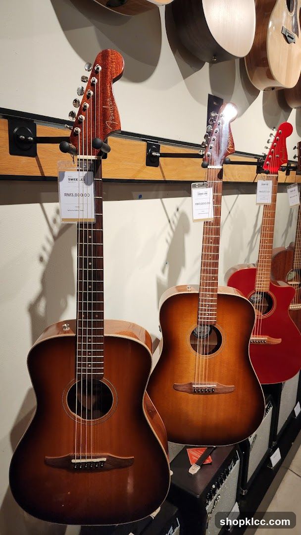 Guitars on Display