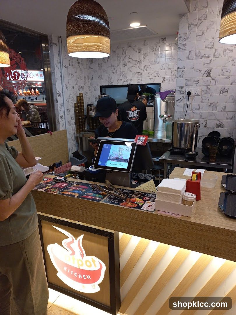 Counter at Hotpot Kitchen