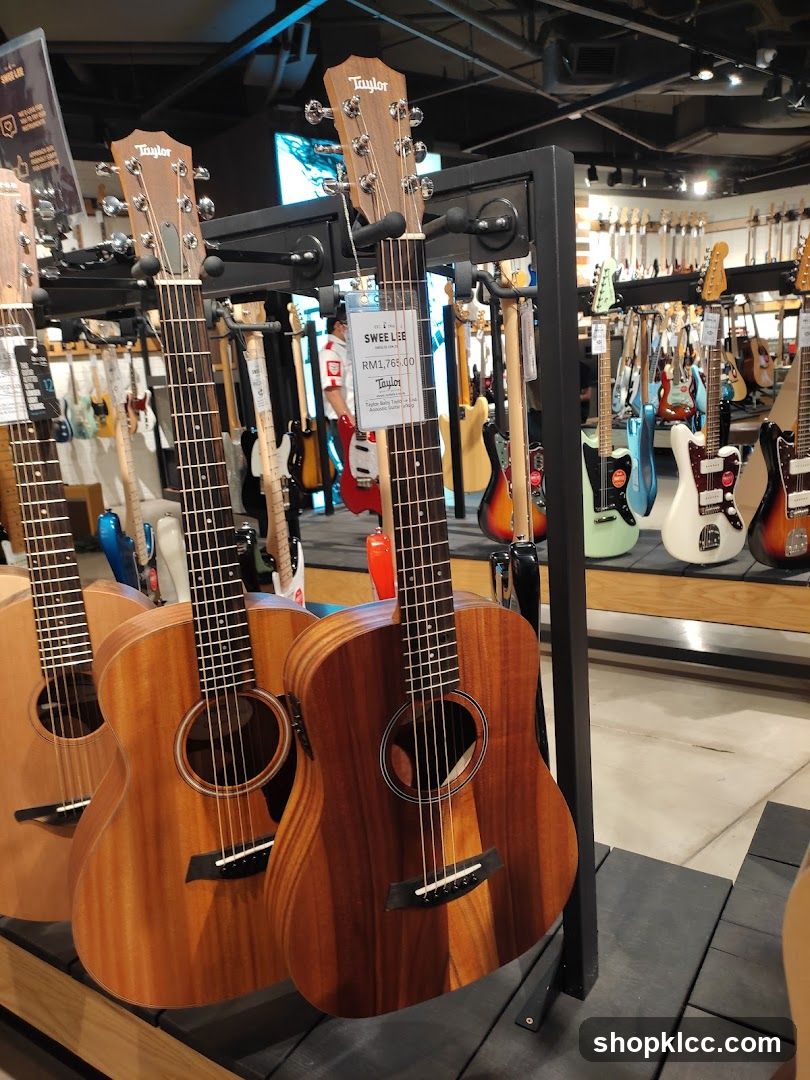 Guitars on Display