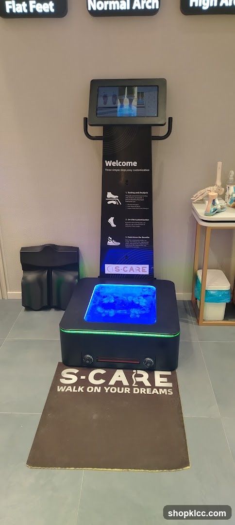 Foot analysis machine