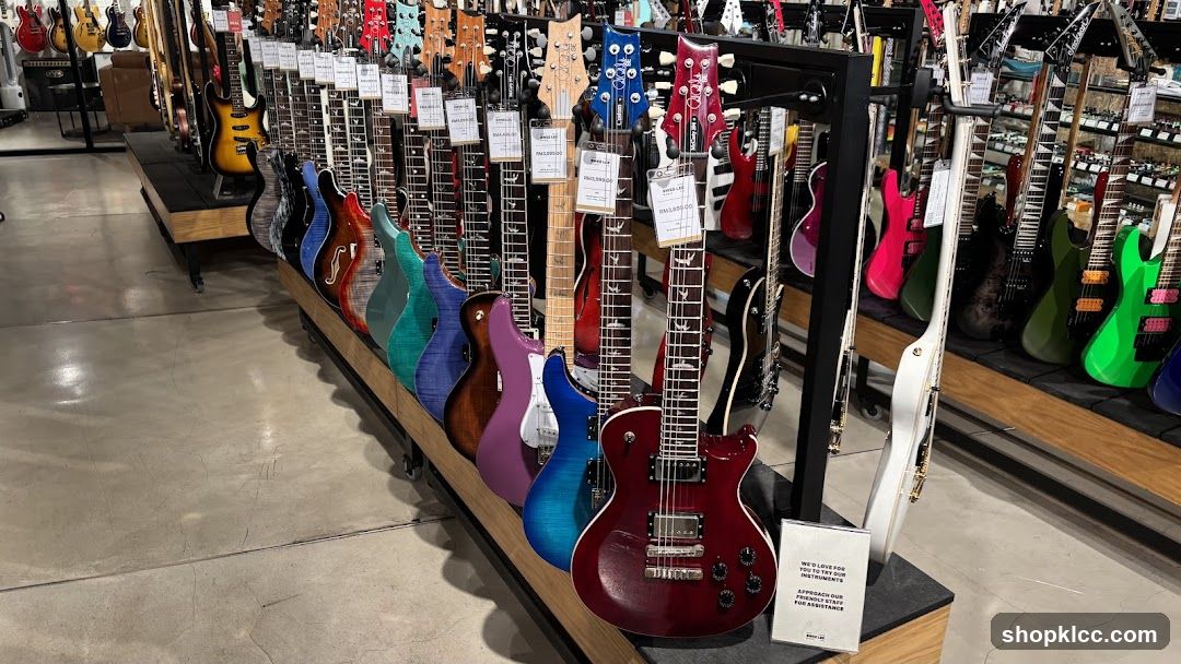 Guitars on Display