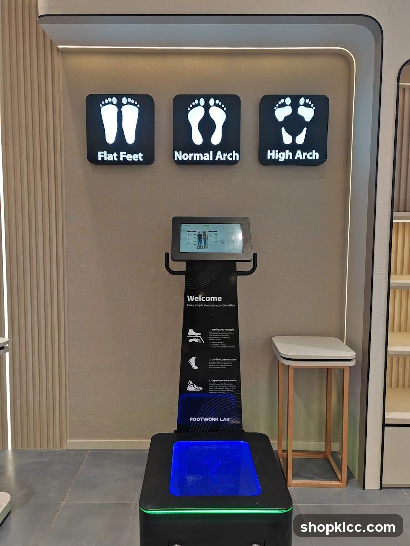 Footwork Lab Foot Scanner