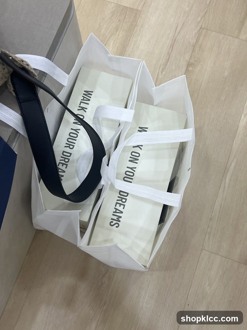 Shopping Bags with Text