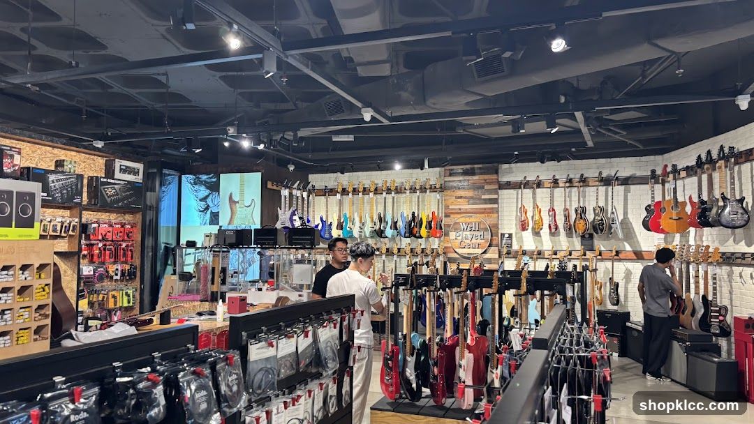 Guitar Store Interior