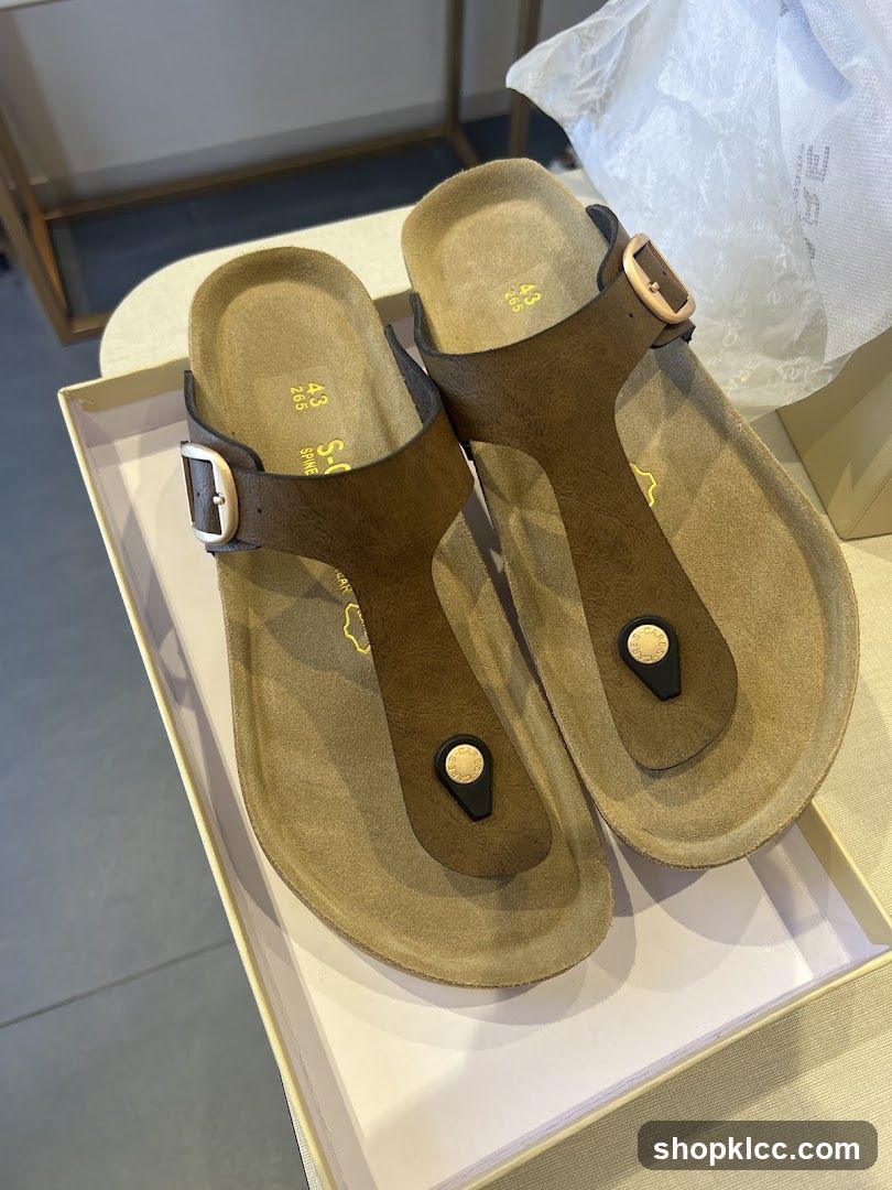 Brown Sandals in a Box