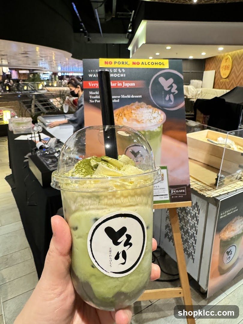 Matcha Mochi Drink