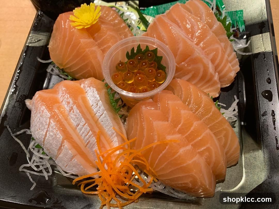 Salmon Sashimi Platter
