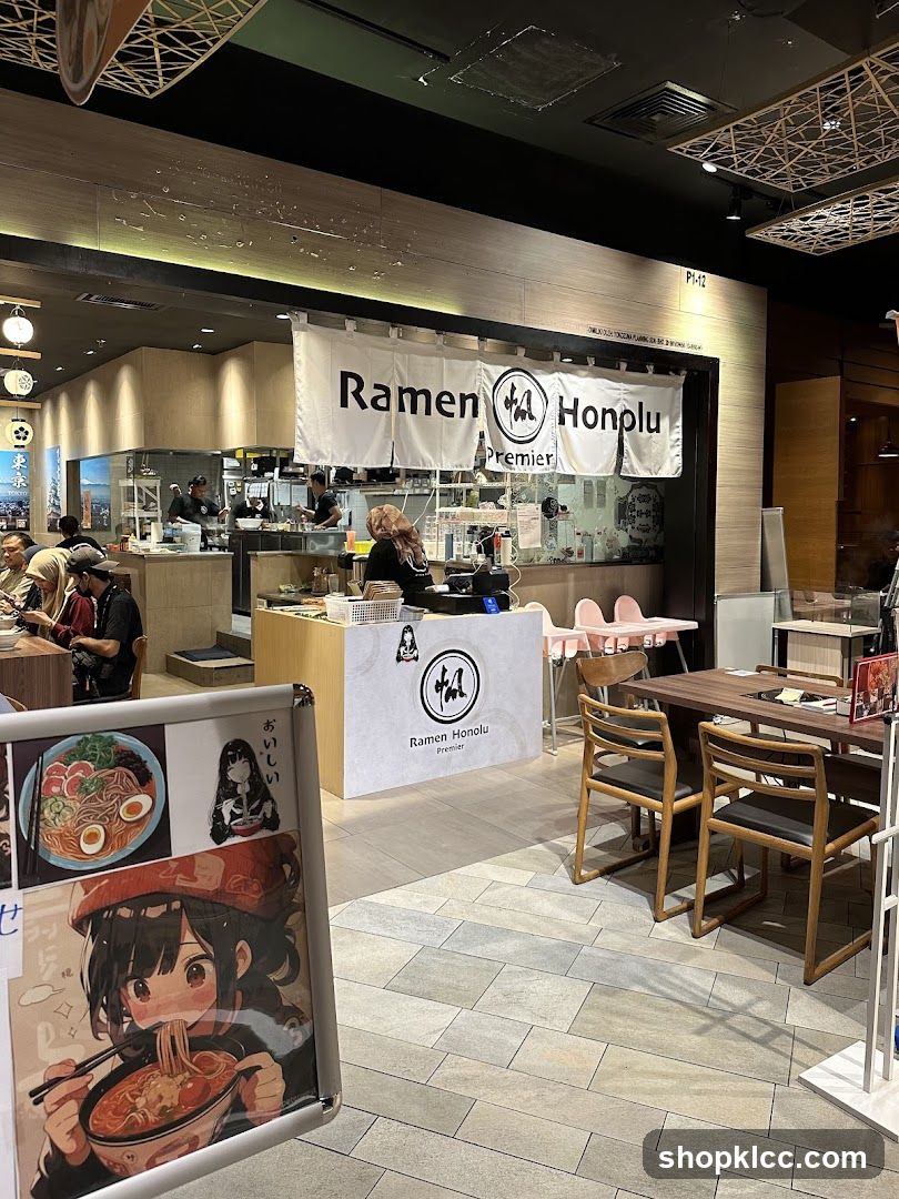 Ramen Honolu Premier Interior