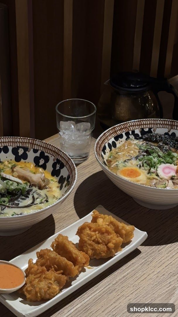 Ramen and Fried Appetizers