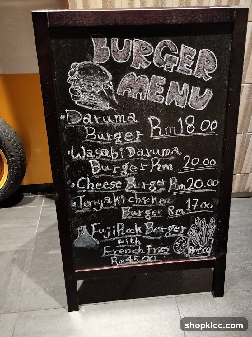 Burger Menu