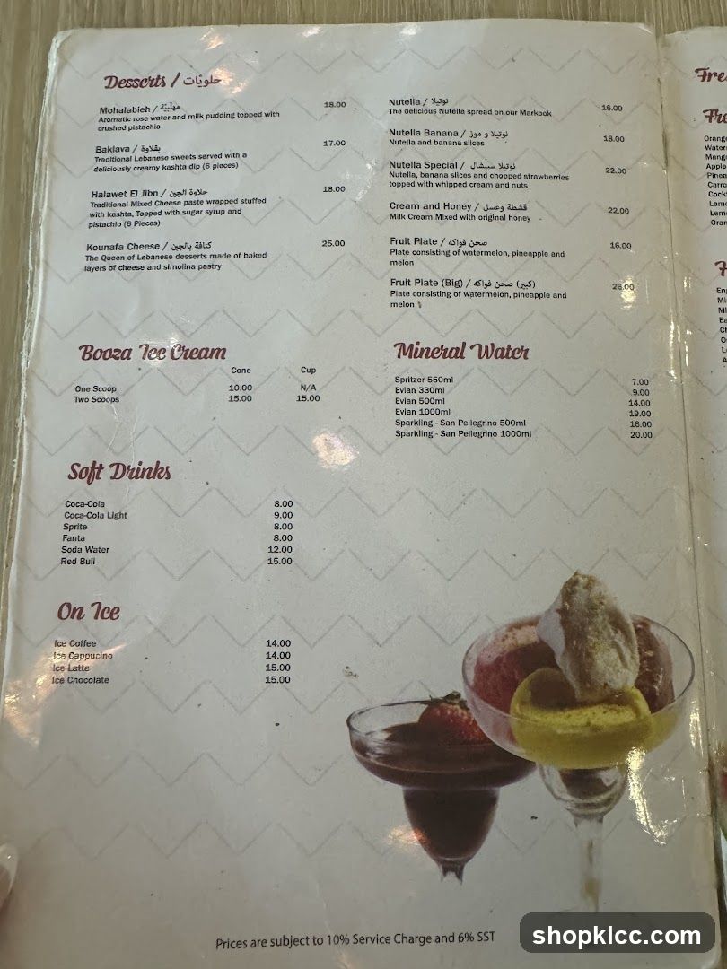 Desserts, Ice Cream, Soft Drinks, On Ice, Mineral Water