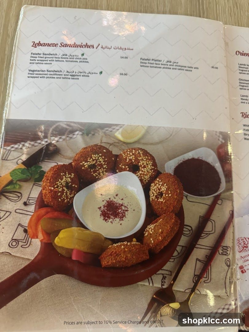 Lebanese Sandwiches