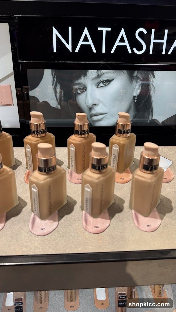 Natasha Denona Foundation Display
