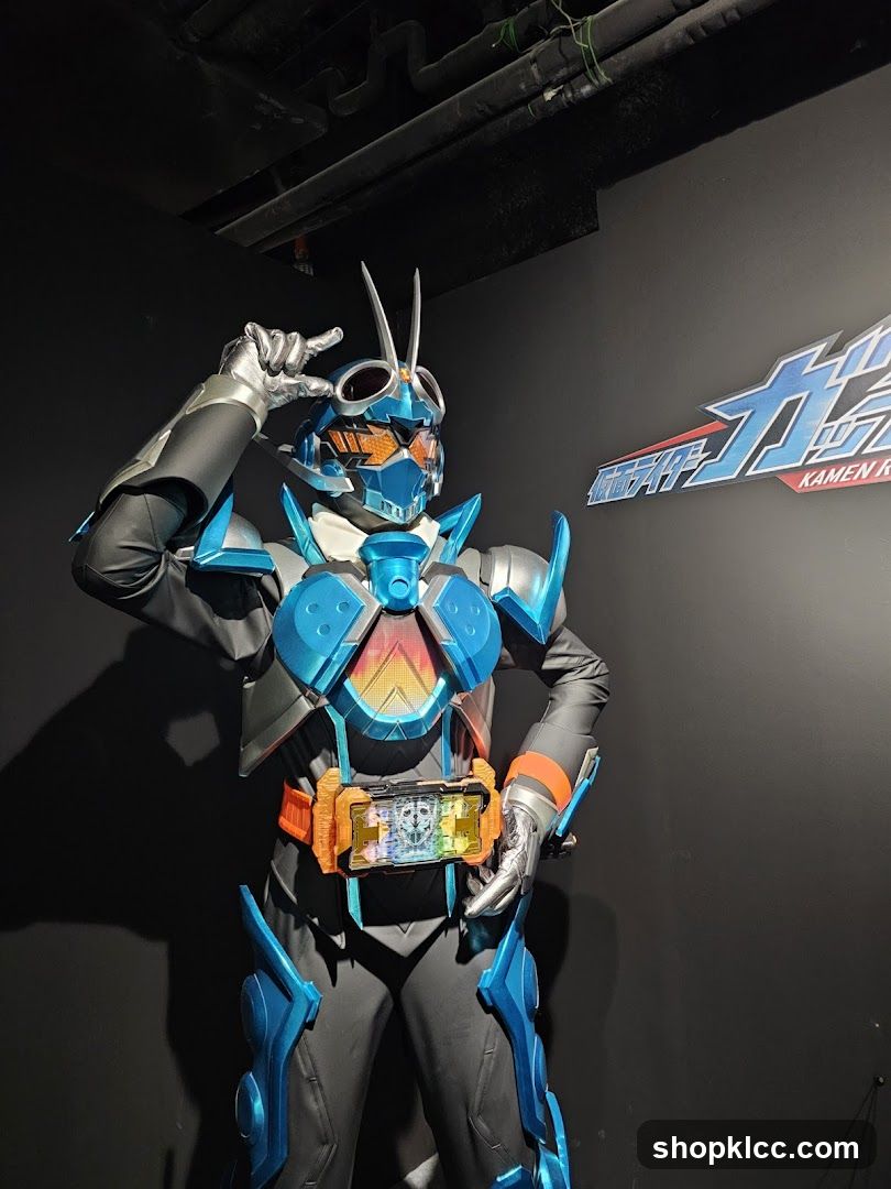 Kamen Rider Costume Display