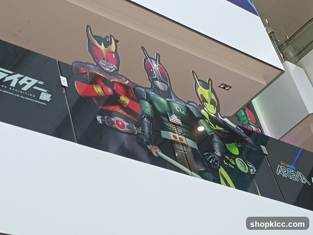 Kamen Rider Exhibition Banner