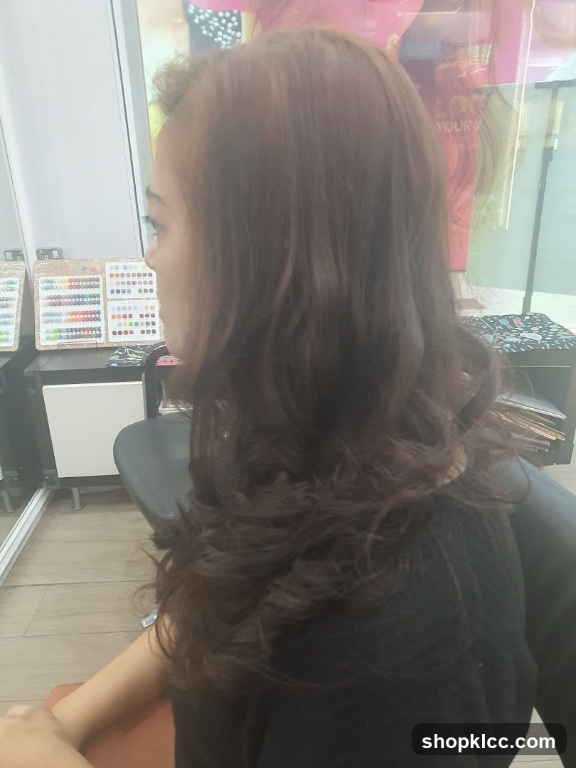 Woman in a salon