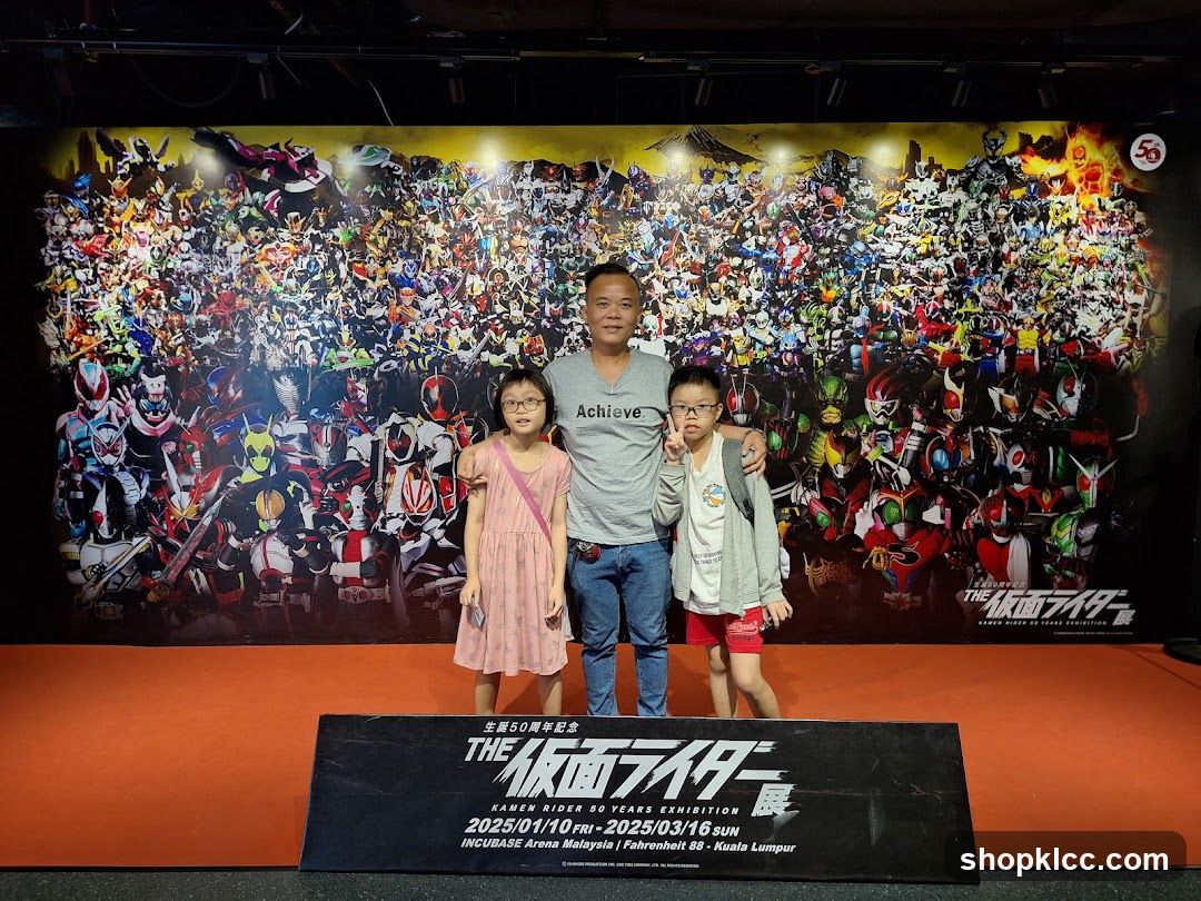 Kamen Rider 50th Anniversary Exhibition Display