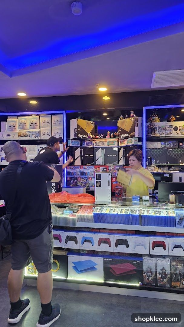 Video Game Store Interior