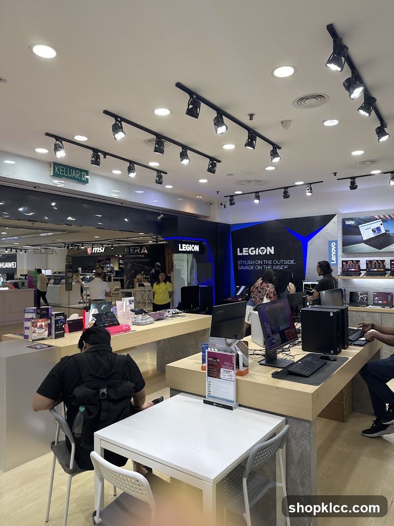 Computer Store Interior