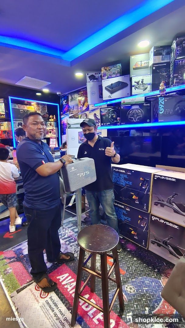 Gaming Store Interior