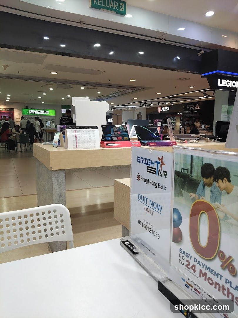 Electronics Store Display