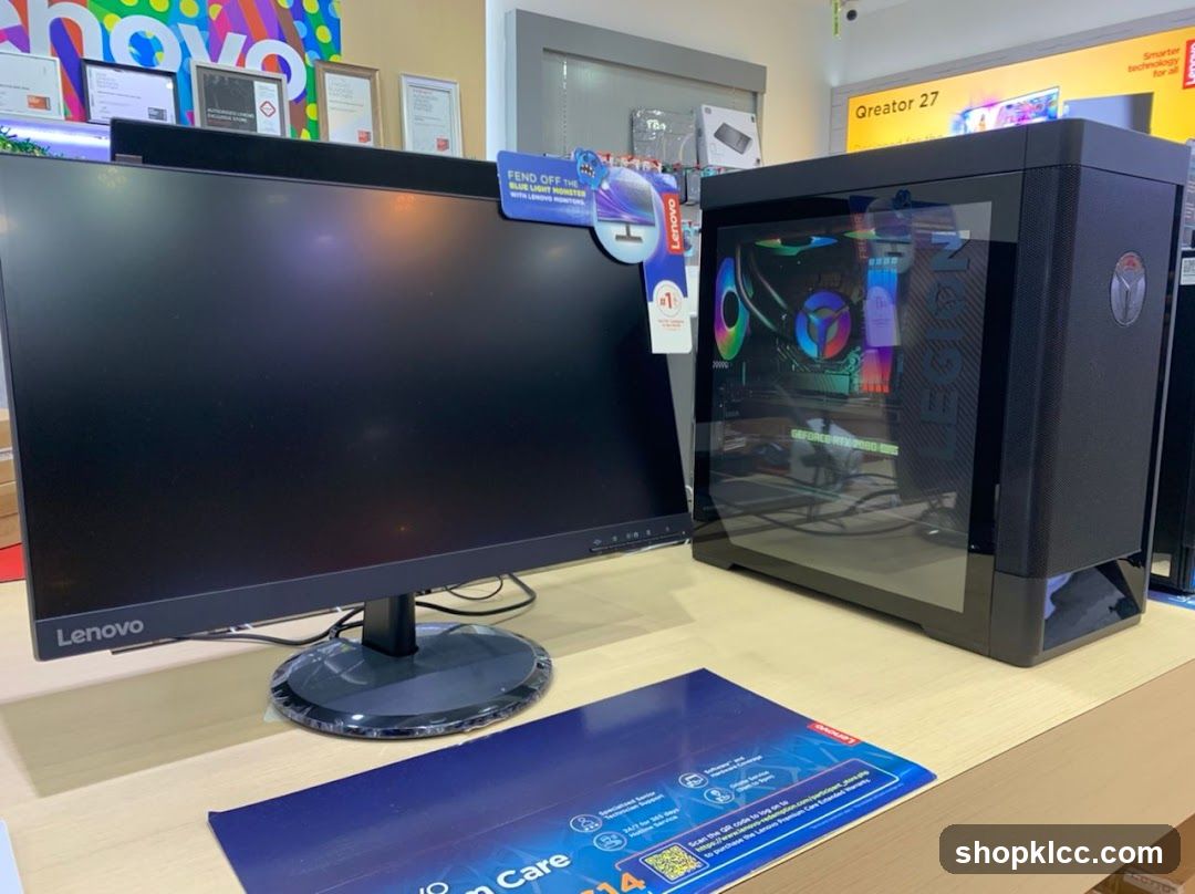 Lenovo Monitor and PC