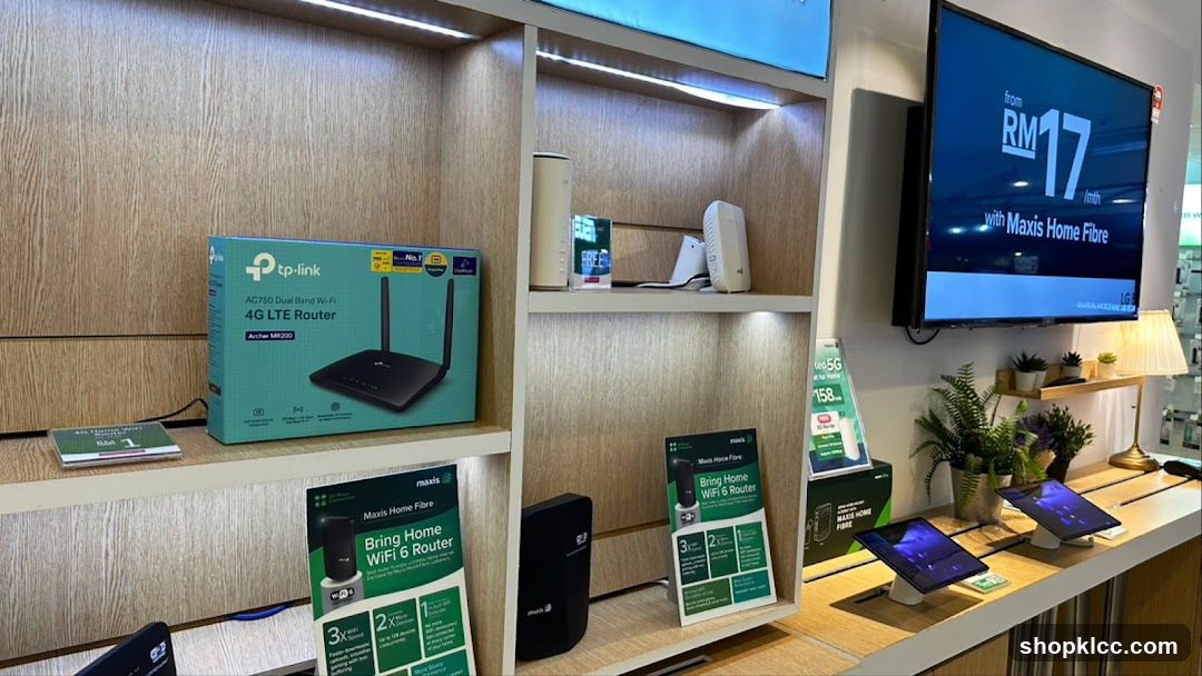 Telecommunications Store Display