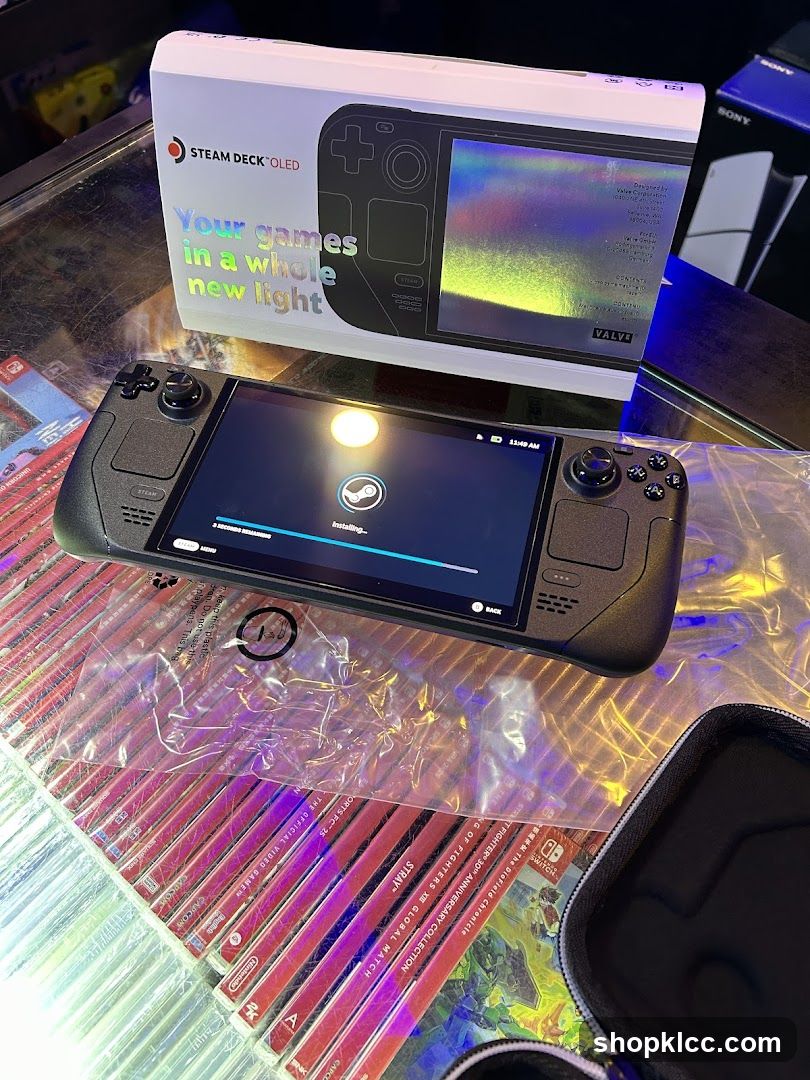 Steam Deck OLED and Game Cases