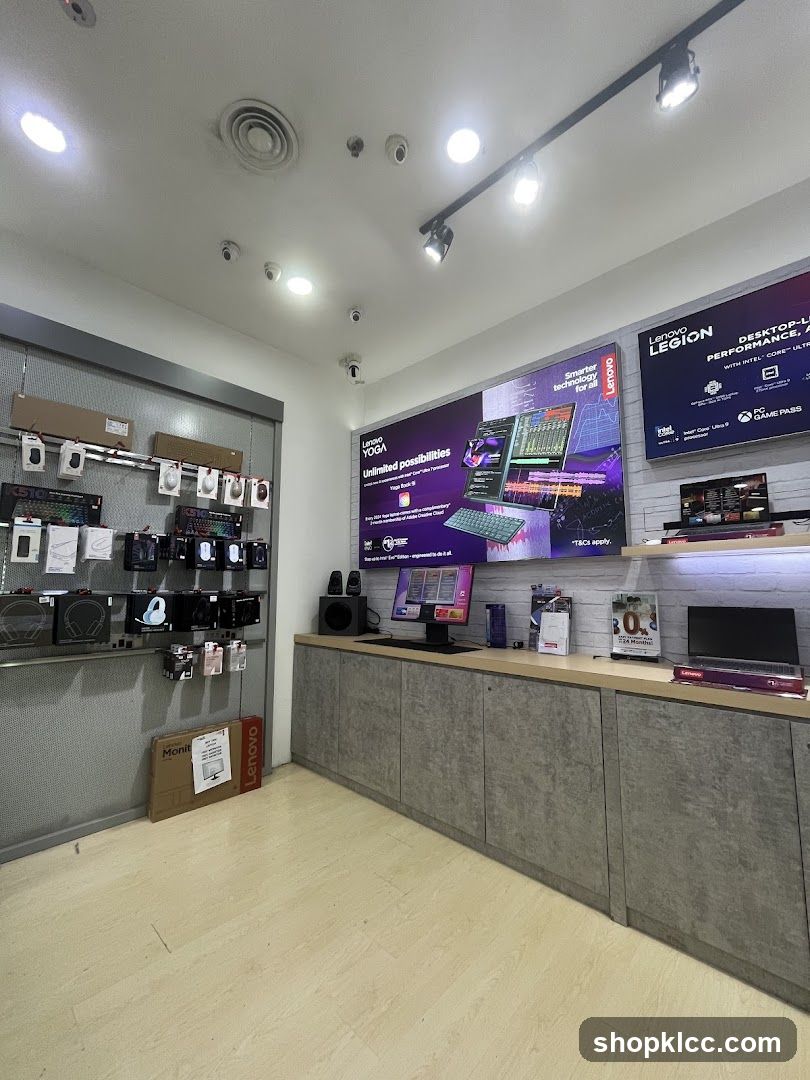 Lenovo Store Interior