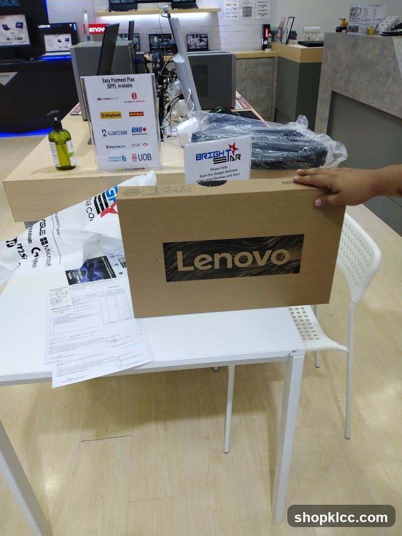 Lenovo Laptop Box