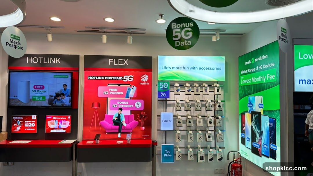 Telecommunications Store Display