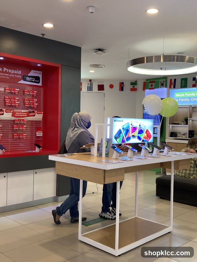 Mobile Phone Store Display