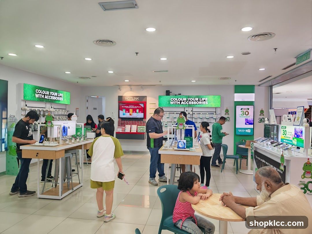 Electronics Store Interior