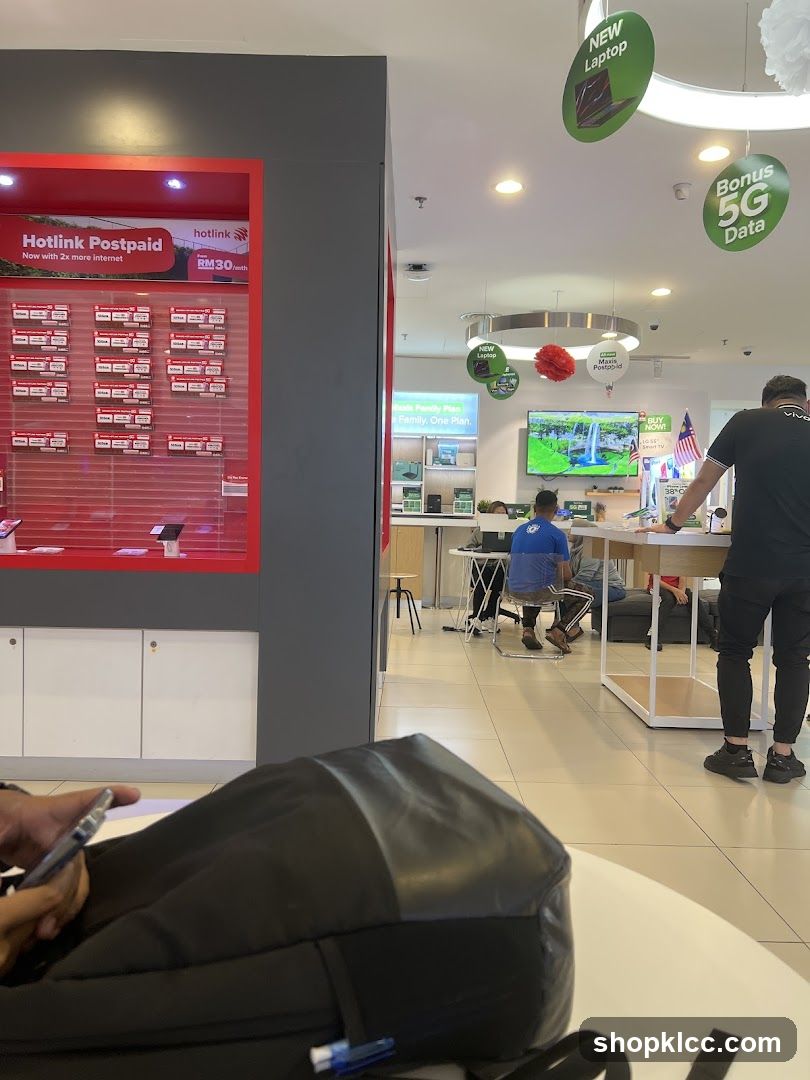 Telecommunications Store Interior