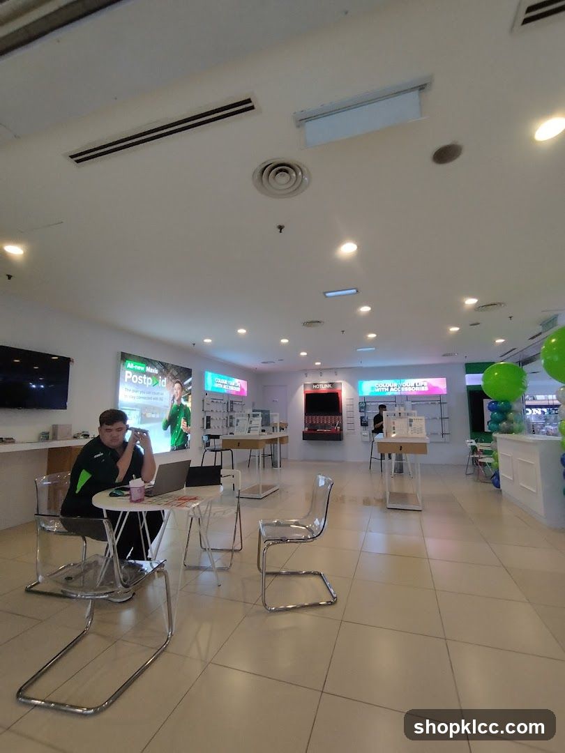 Telecommunications Store Interior