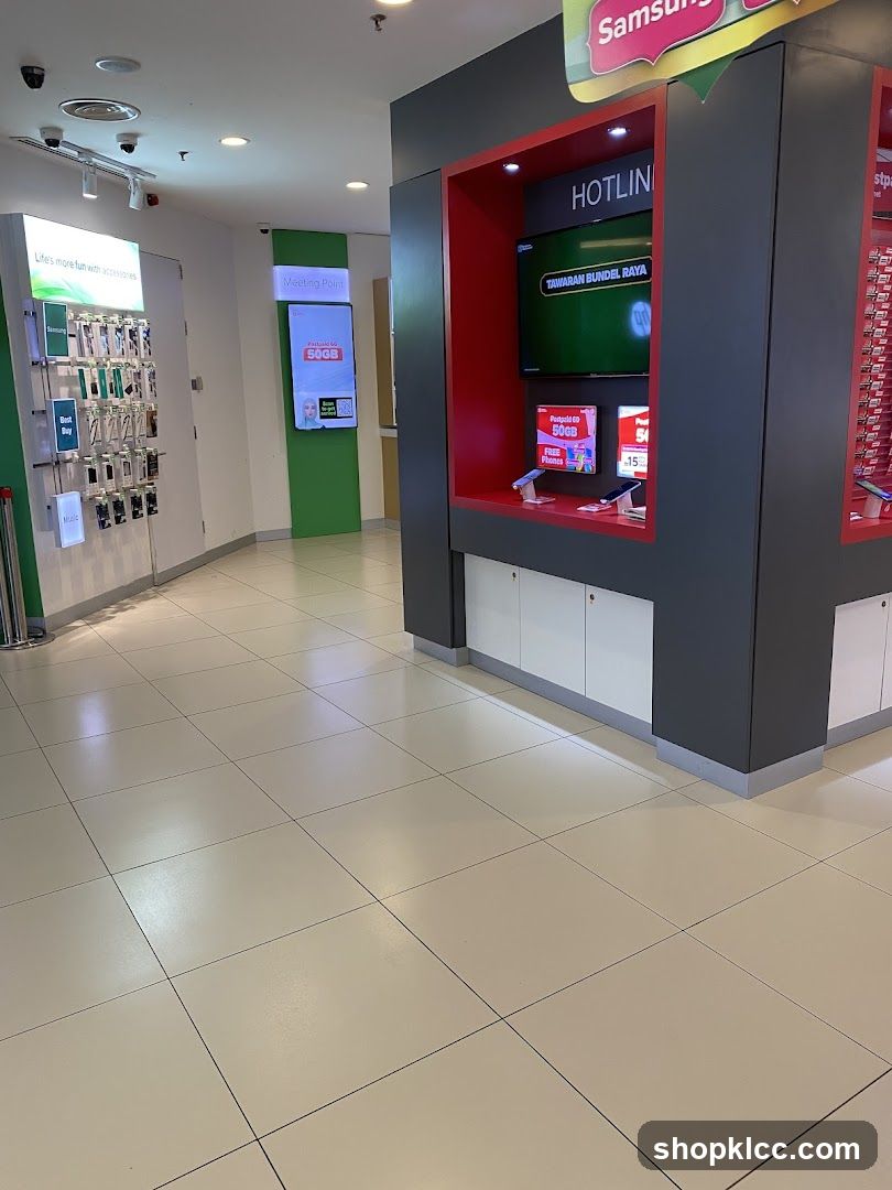 Electronics Store Display