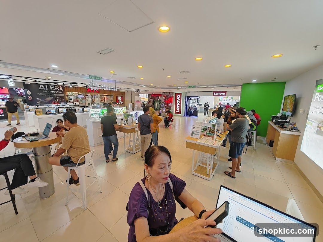 Electronics Store Interior