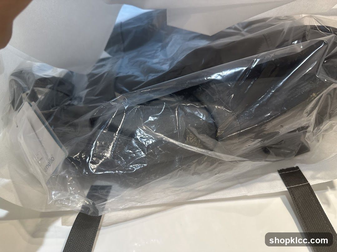 Bag with items