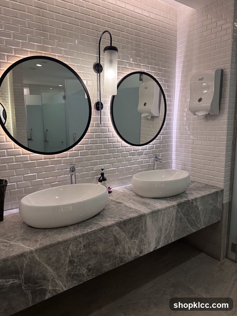 Modern Restroom Vanity
