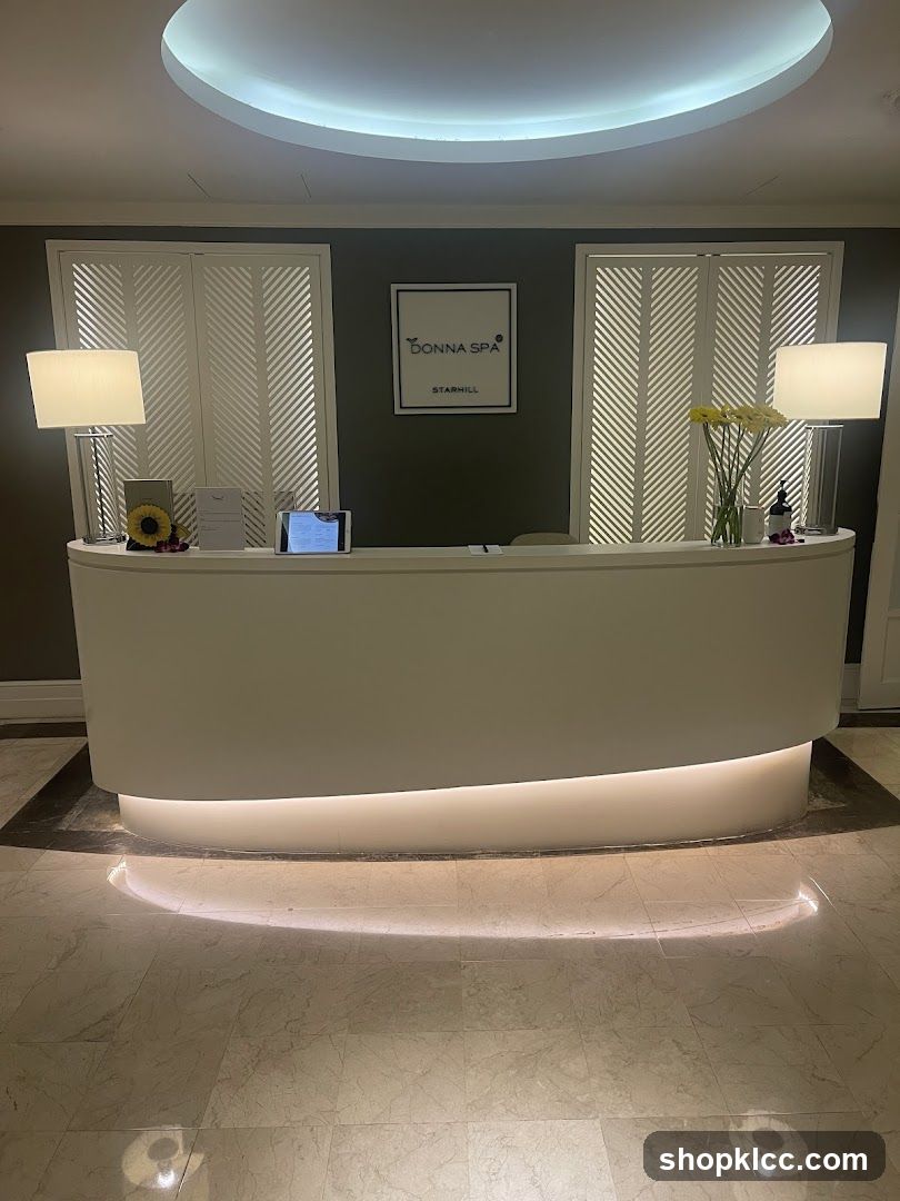 Spa Reception Desk