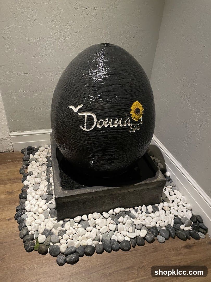 Decorative Egg Fountain