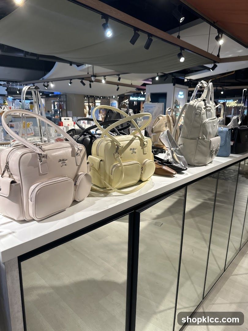 Handbags on Display