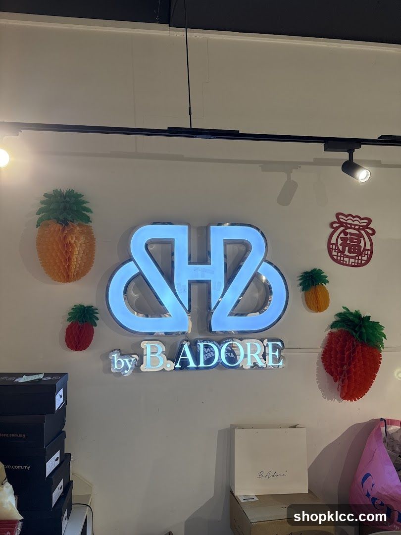 Store Interior with Logo and Decorations