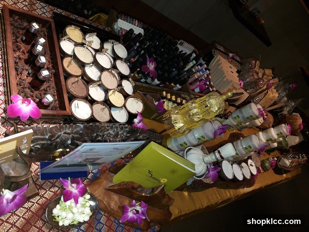 Spa Products Display